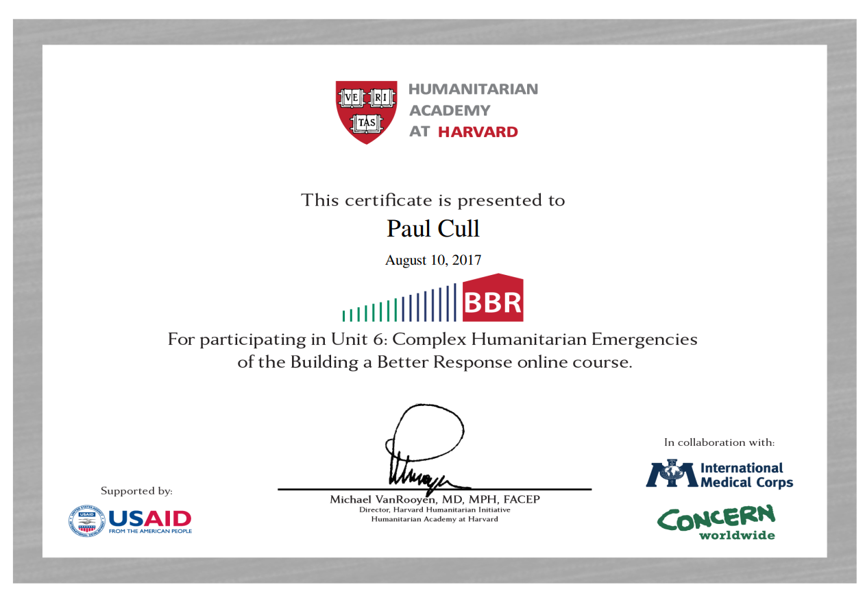 Building a Better Response Certificate